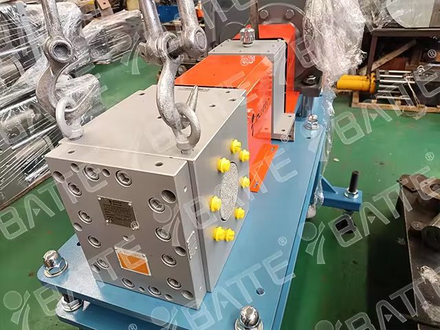 rubber melt pump for extruder