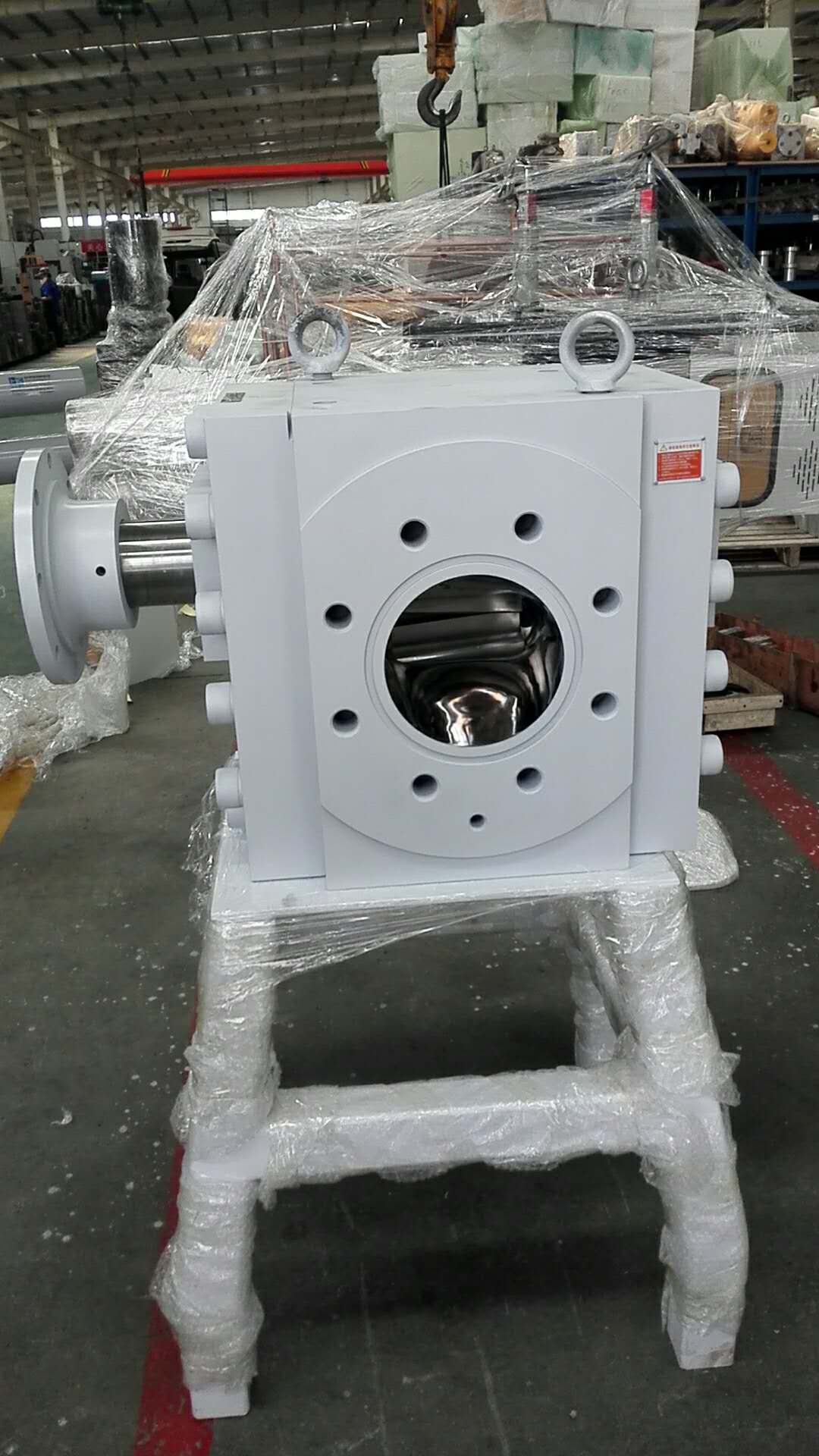 polymer melt pump
