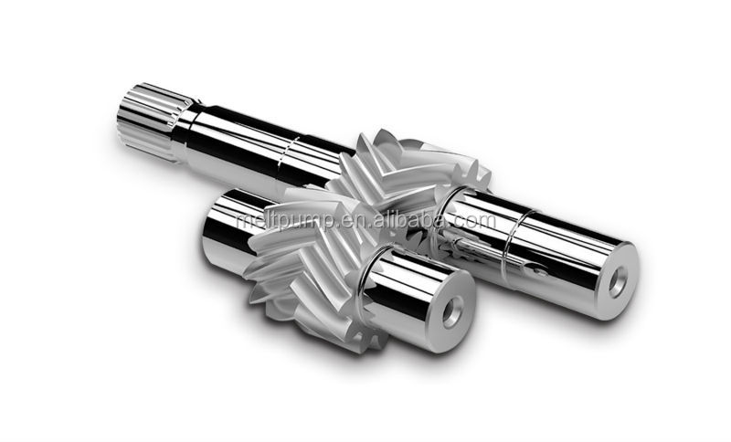 polymer melt pump gear
