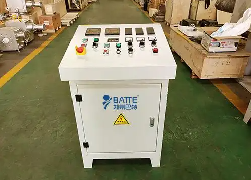 polymer melt pump control system