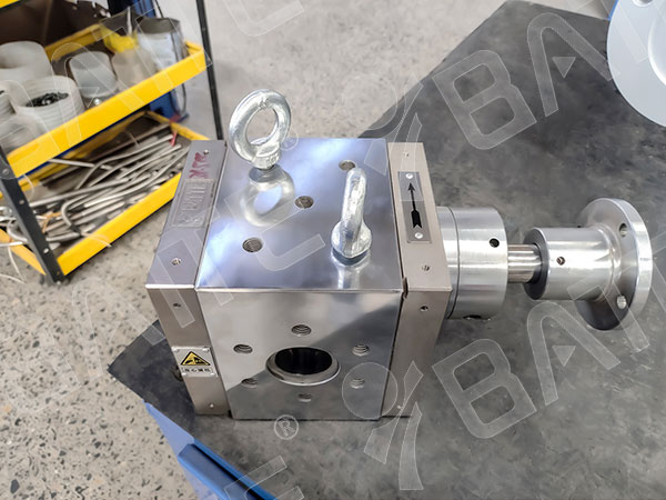 plastic granulation melt pump