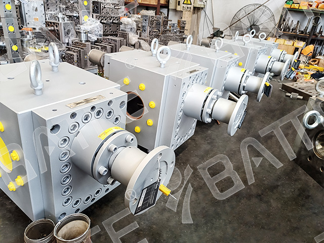 plastic pelletizing melt pump