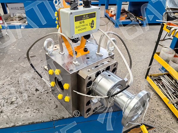 HDPE Pipe Extrusion Melt Pump