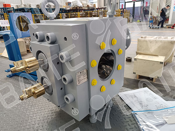 rubber extrusion melt pump