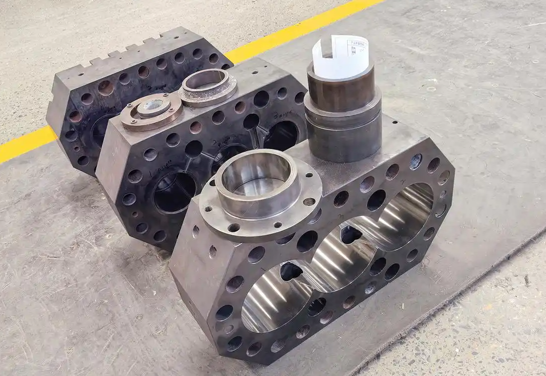 melt pump in extruder